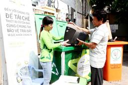 HCMC Recycling Day, electronis recycling Vietnam